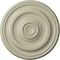 Ekena Millwork Kepler Traditional Ceiling Medallion (For Canopies up to 2 5/8"), 11 7/8"OD x 1 1/4"P, Clear Yellow CM12KPCYF - alternate 1
